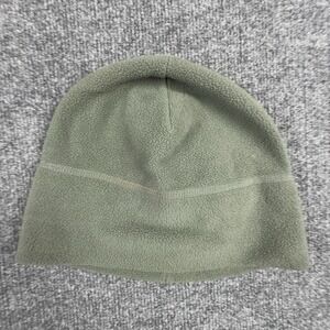 Polartec Hat Beanie One Size Green Fleece Microfleece Thermal‎ Mens Army